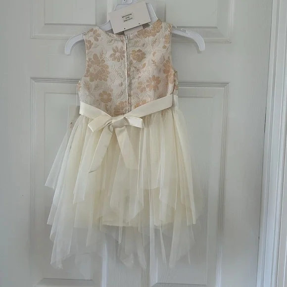 Cream Biscotti Formal Dress 4T - Picture 5 of 7